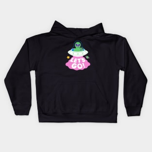 LET'S GO UFO Kids Hoodie